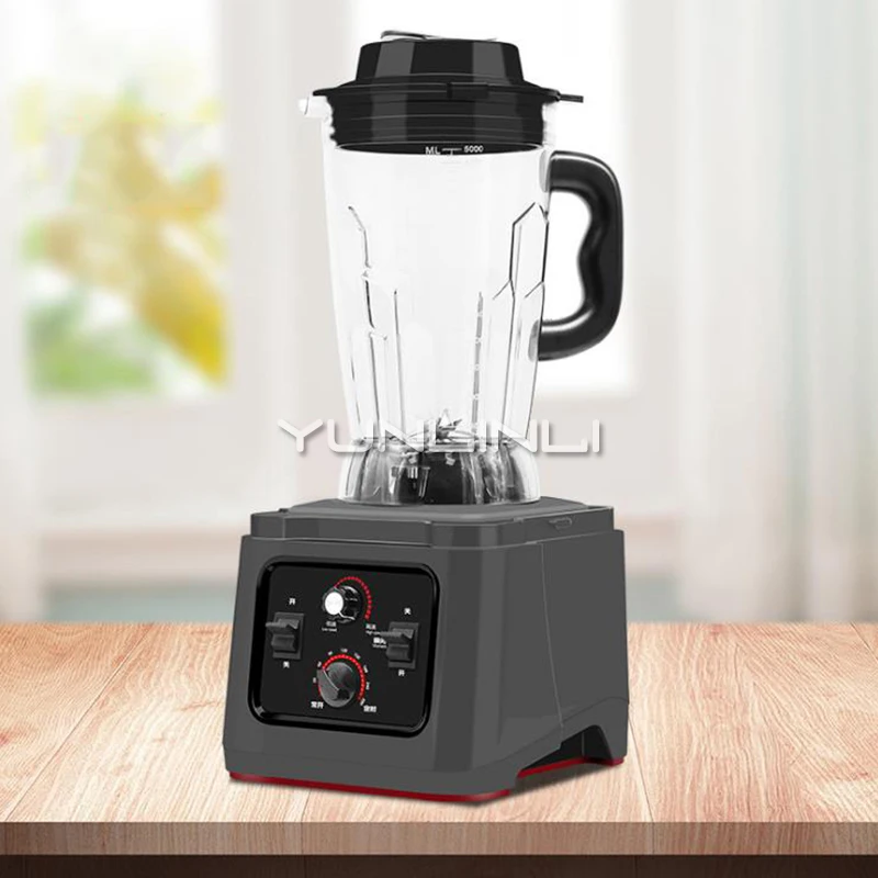 

2200W Commercial High Speed Blender Multifunctional Food Processer 5L Commercial Juicer/Soybean Milk Machine