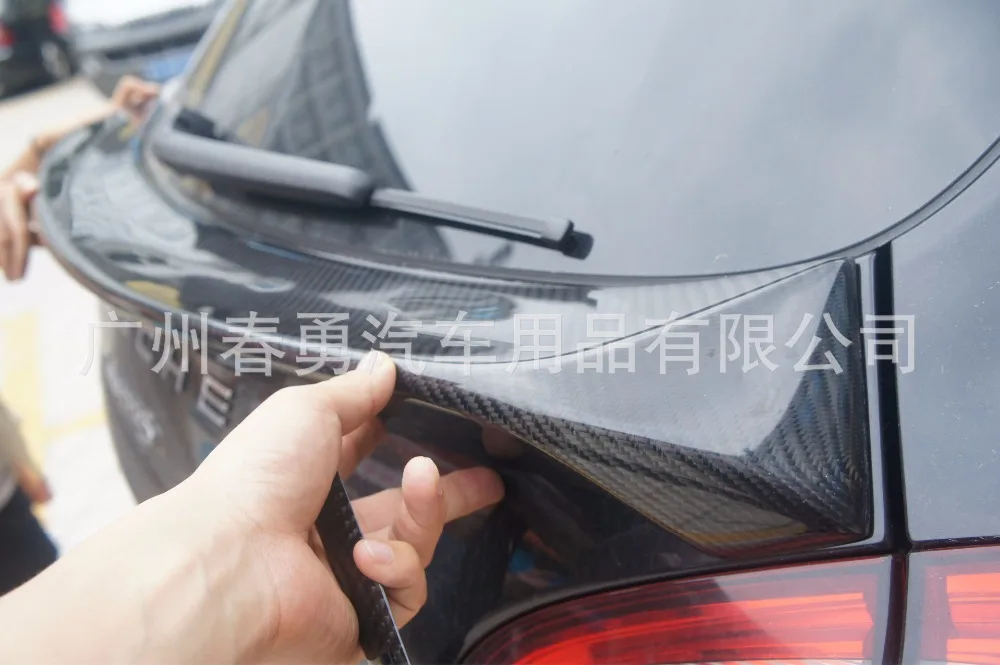 Fit for Porsche Cayenne 2011-2013   carbon fiber spoiler wing tail