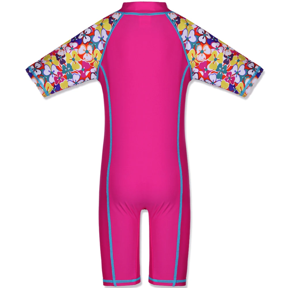Baohulu Stampa Del Manicotto Del Bicchierino Delle Ragazze Costumi da Bagno di Un Pezzo Upf UV50 + Costume da Bagno per Bambini Estate Vestito di