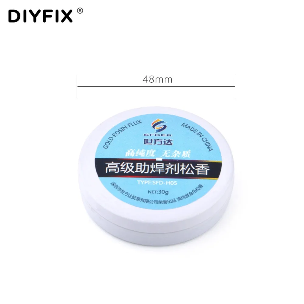 DIYFIX 30g Soldering Welding Solder Paste Flux Mild Rosin Environmental PCB IC Parts Welding Gel Tool for Metalworking Tools