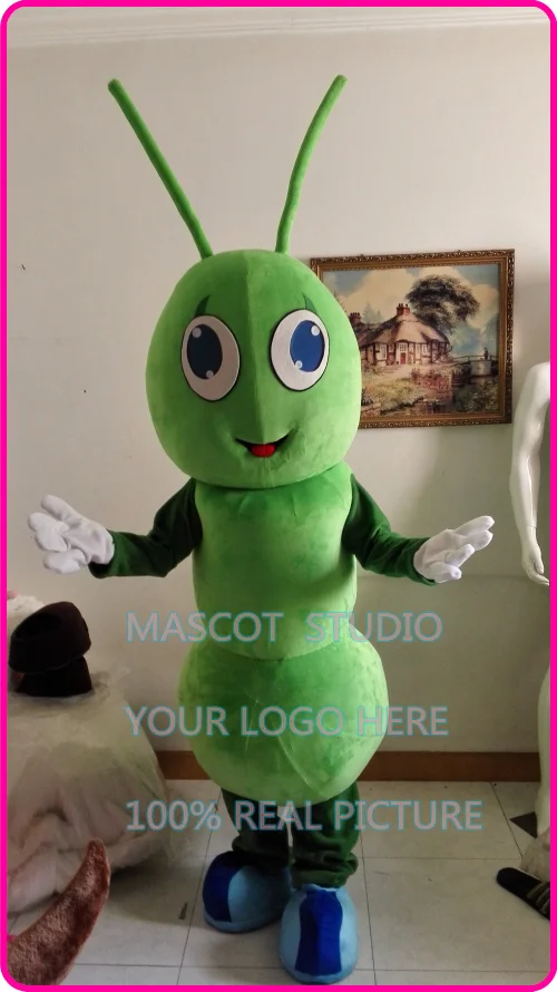 

mascot green ant mascot costume custom anime cosplay kits mascotte theme fancy dress carnival costume