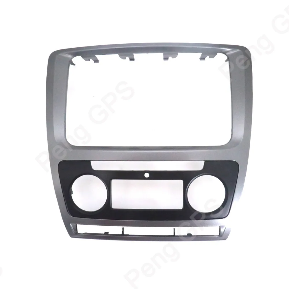 2 DIN 11-258 Car Radio stereo Fitting installation adapter fascia For SKODA Octavia 2008 2009 2010 2011 2012 2013 frame Audio