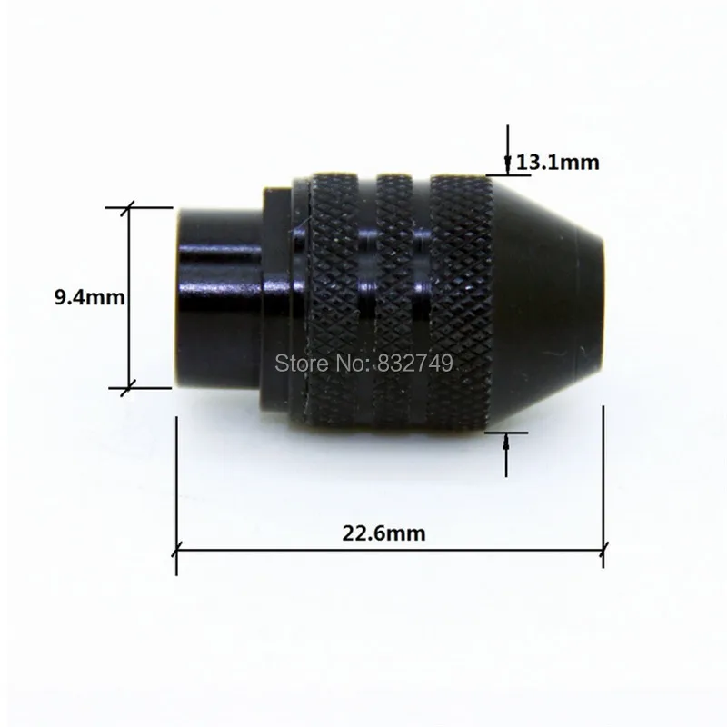 1pcs Universal Drill Chuck 8*0.75 Fine-Threaded Spindle Drill Chucks For Model M8 M7 Dremel Rotary Tools Grinding Collet