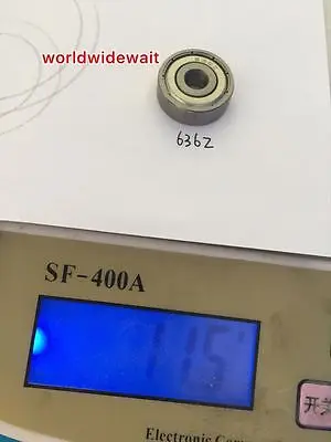 10ピース6 × 22 × 7ミリメートル636zz深溝玉軸受6*22*7