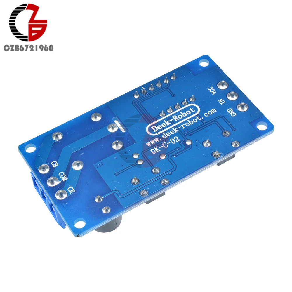 Dc 12V Led Digitale Tijdrelais Module Timer Relais Tijd Schakelaar Trigger Timing Board Plc Automation Auto zoemer