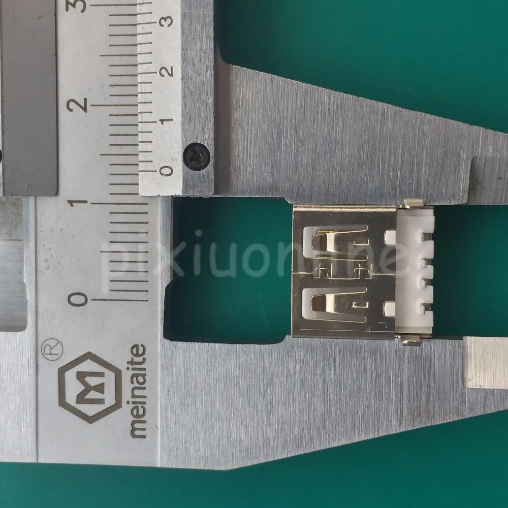 10 stücke g52 usb 2,0 4pin eine Art Buchse Stecker 2 Fuß 90 Grad für die Daten übertragung aufladen