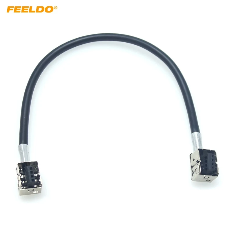 FEELDO 1PC Car HID Bulb Wire Harness Connector For Mitsubishi D3S/D3R/D3C Xenon Ballast Headlamp Light Bulb Wire Relay Cable