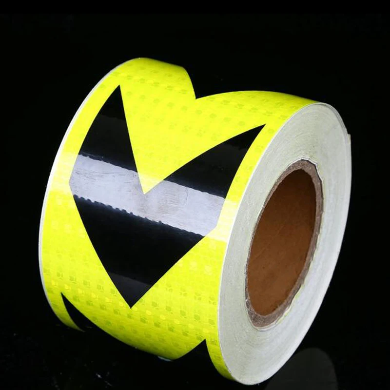 

Roadstar 10cm X 10m Reflective Stickers Adhesive Tape For car Safety car Stickers
