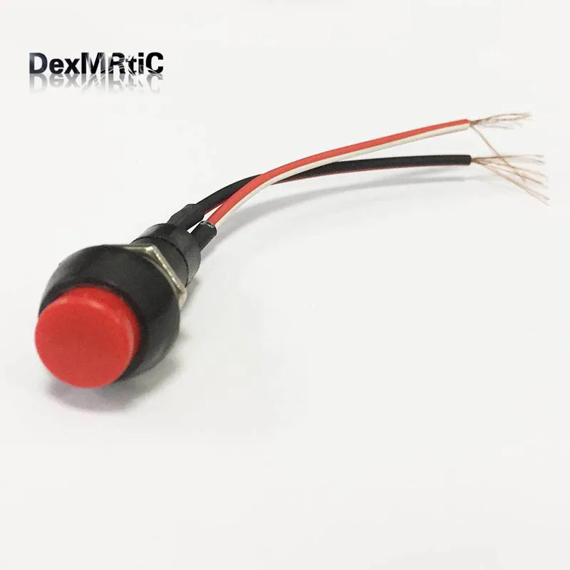 Button switch round self reset point action switch  touch button no lock