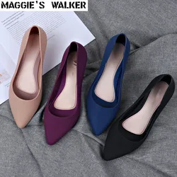 Maggie's Walker Beach Shoes Women Jelly Sandals Summer Pointed-toe Slip-on Resin Wedges Sandals Rain Shoes Size 36~40