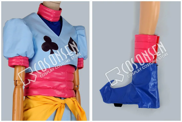 COSPLAYONSEN Hisoka Cosplay Costume Full Set All Size Custom Made