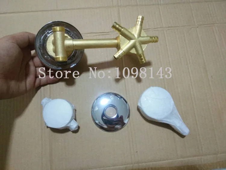 5 Ways Intubation shower room faucet mixer,  2/3/4/5 ways shower faucet mixing valve cold hot water , wall shower faucet set