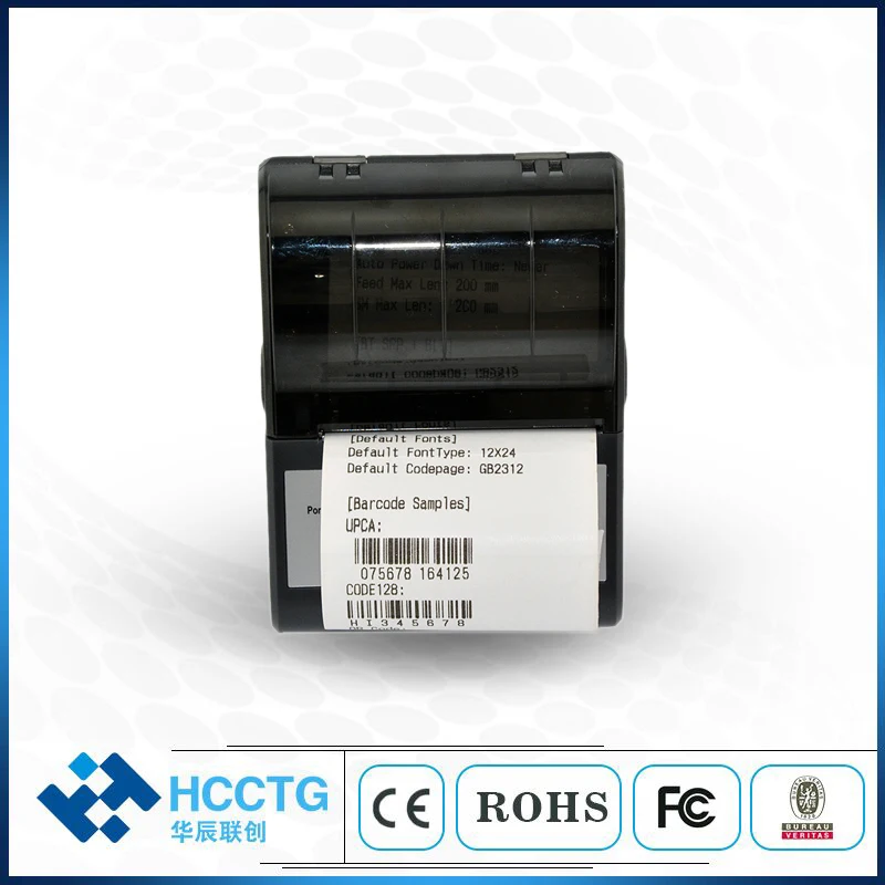 2Inch  Ticket Printing Machine 58MM Mini Bluetooth Thermal Printer HCC-T2P