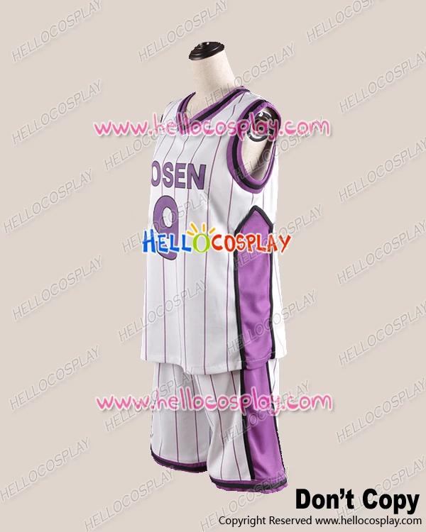 Kuroko No Basuke Cosplay Yosen Atsushi Murasakibara Costume H008