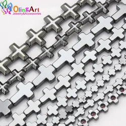 4/6/8/10/12MM Peace Style AAA Quality Beads Natural Hematite Stone DIY Necklace/Bracelet/Earring Jewelry Making Accessories
