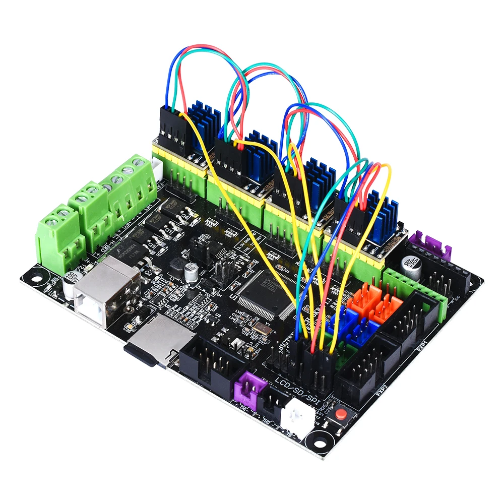 BIGTREETECH TMC2130 V3.0 SPI sterownik silnika krokowego ciche części drukarki 3D vs TMC2209 A4988 BTT SKR 2/3 SKR V1.4 Octopus V1.1 — zdjęcie 6