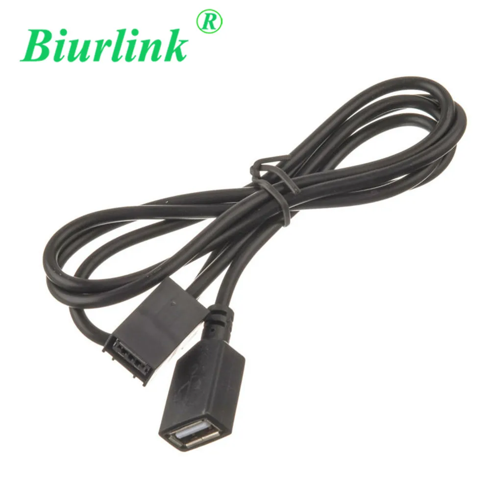 Biurlink Car CD Changer Female USB Interface Cable  Adapter For Honda Civic CRV Accord Jazz Fit