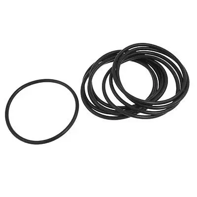 

10 Pcs Black Nitrile Rubber O Rings NBR Seal Grommets 95mm x 105mm x 5mm