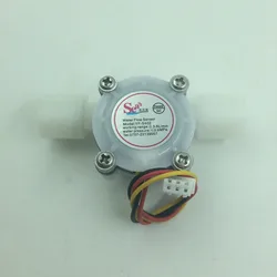 Water Flow Sensor Switch Meter Counter Indicator Hall Flowmeter 0.3-6L/min G1/4 Drinking Machine Electrolysis Smart Toilet