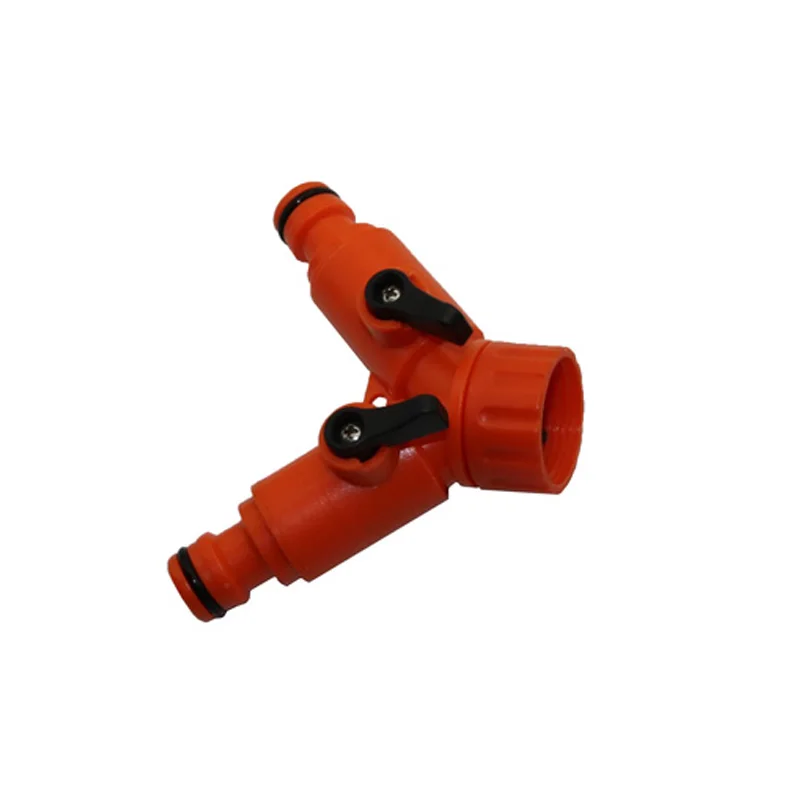 20pcs Shunt Y Double Adapter Adapter Connector Off Valve Faucet Fittings Distributor Sprinkler Watering Tool Connector