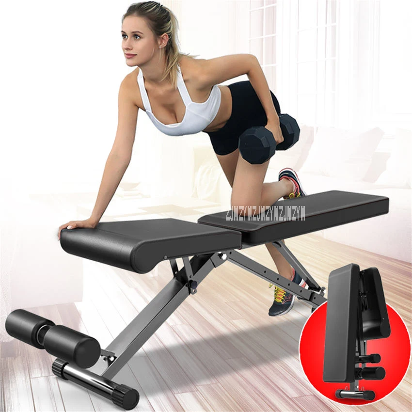 

V303X3 Portable Dumbbell Stool Body Building Sit-Up Bench Household Fitness Chair Mutational Aerobics Stool Fitness Equipment