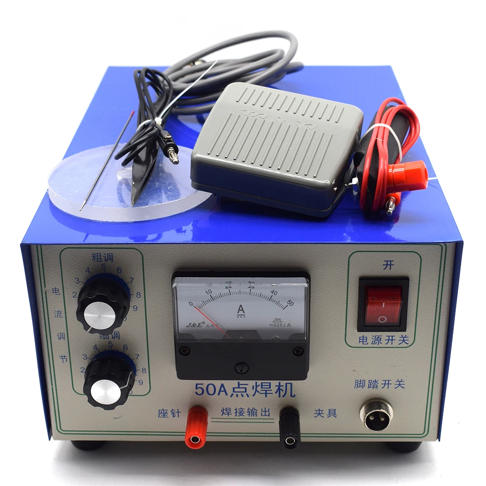 50A Spot Welder 300W Jewelry Welding Machine 220V Spot Welding Machine