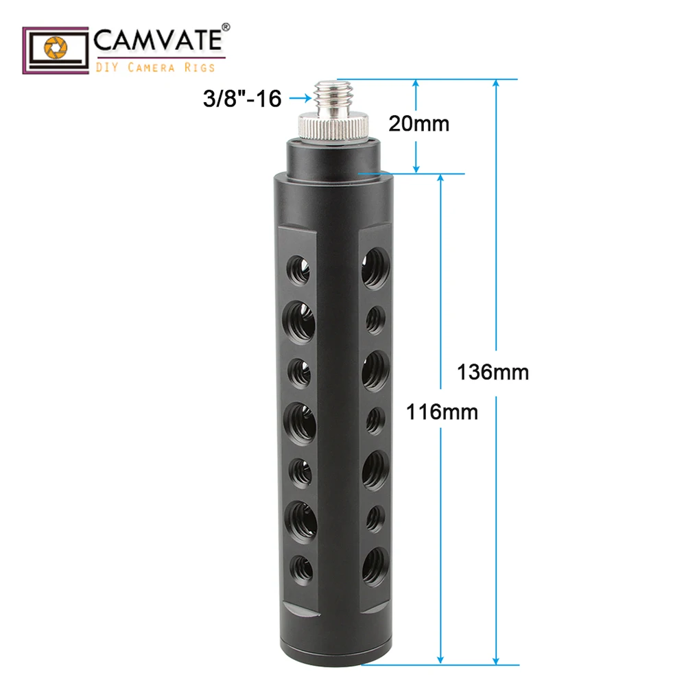 CAMVATE Handheld Camera Handle Grip Stabilizer With 3/8\