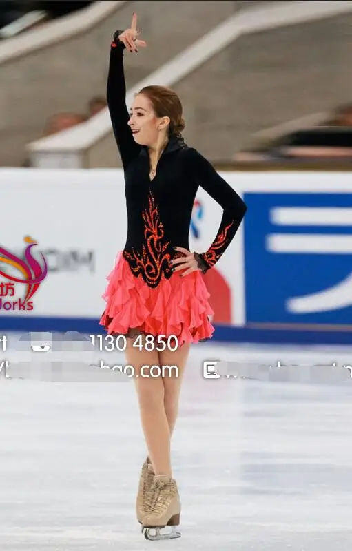 

girls ice skating dresses custom competition figure skating dress free shipping clothing for figure skating