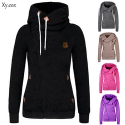 Nieuwe dames hoodie met lange mouwen en capuchon dames casual sweatshirt tops hoody trui