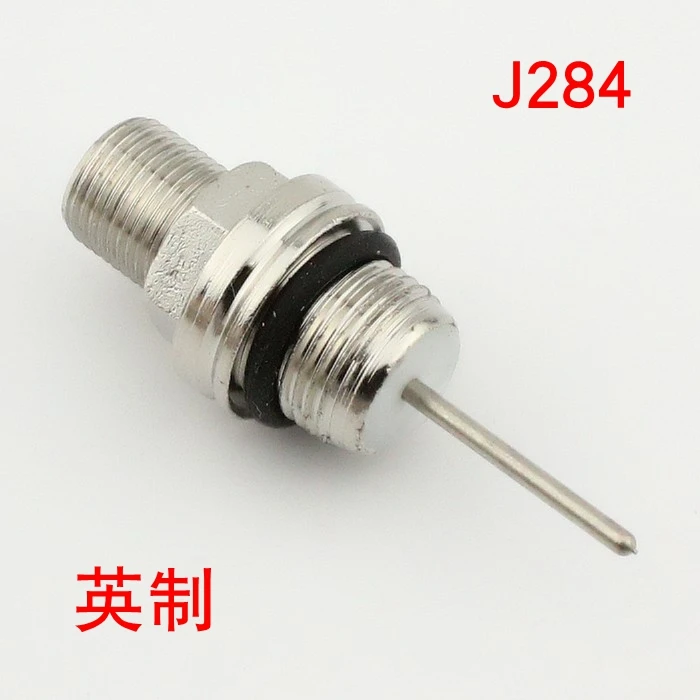 

Cable TV amplifier connector cable connector j284 pin f f inch copper needle plug seat full