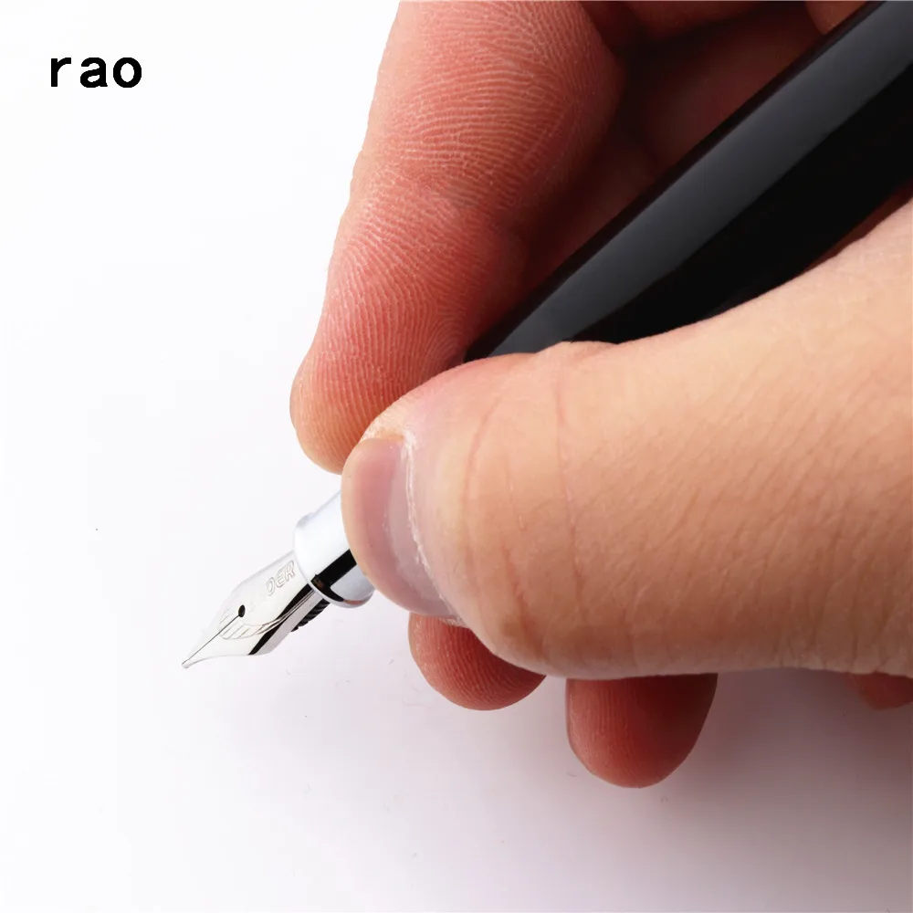 Baoer 3035 Black Business office Medium nib Fountain Pen New