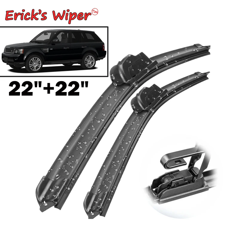 Erick\'s Wiper LHD Front Wiper Blades For Land Rover Range Rover Sport 2005 - 2013 Windshield Windscreen Window Brushes 22\