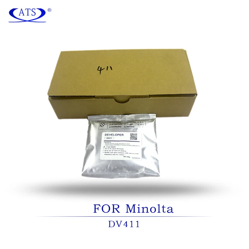 4PCS 300G Developer powder DV411 For Konica Minolta Bizhub 223 283 363 423 7828 BH223 BH283 BH363 BH423 BH7828