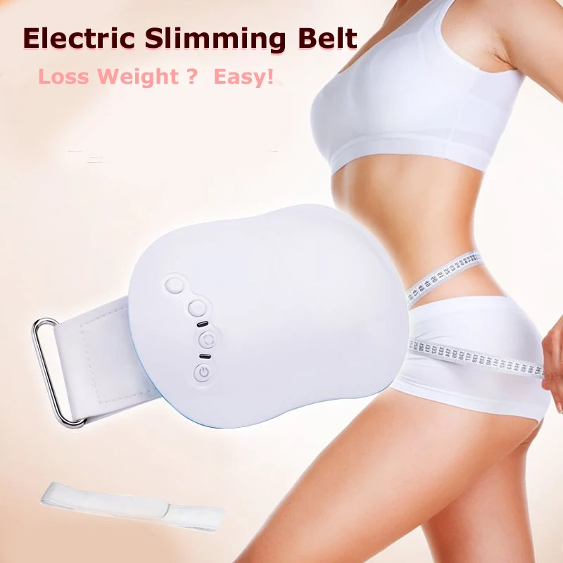 

Women Slimming Belt Electric Fitness Vibrating & Heating Massager For Loss Weight Belt Fitness Women Men Body Shake Fat Burning