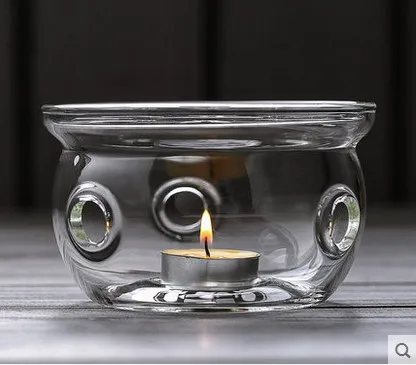 

Heat-resistant Glass Teapot Heater Thermal Insulation Base Heating Base Tea Warmer,for Bar Teahouse Tearoom Household Gifts