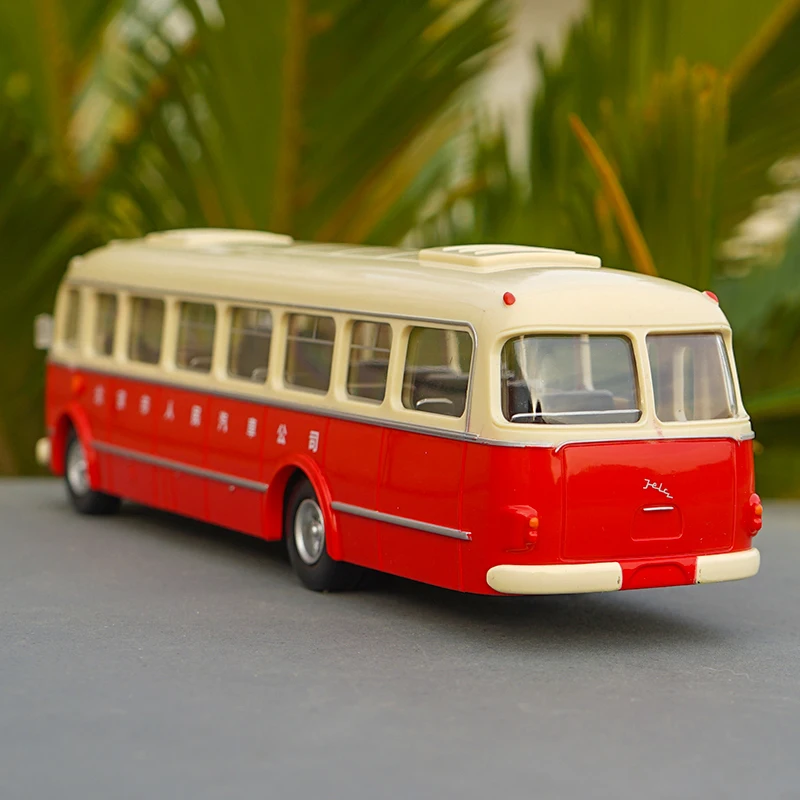 1:43 Scope Adams Kodak Colossa 706rto Beijing Transit Bus 32 Road Bus Passenger Car Model