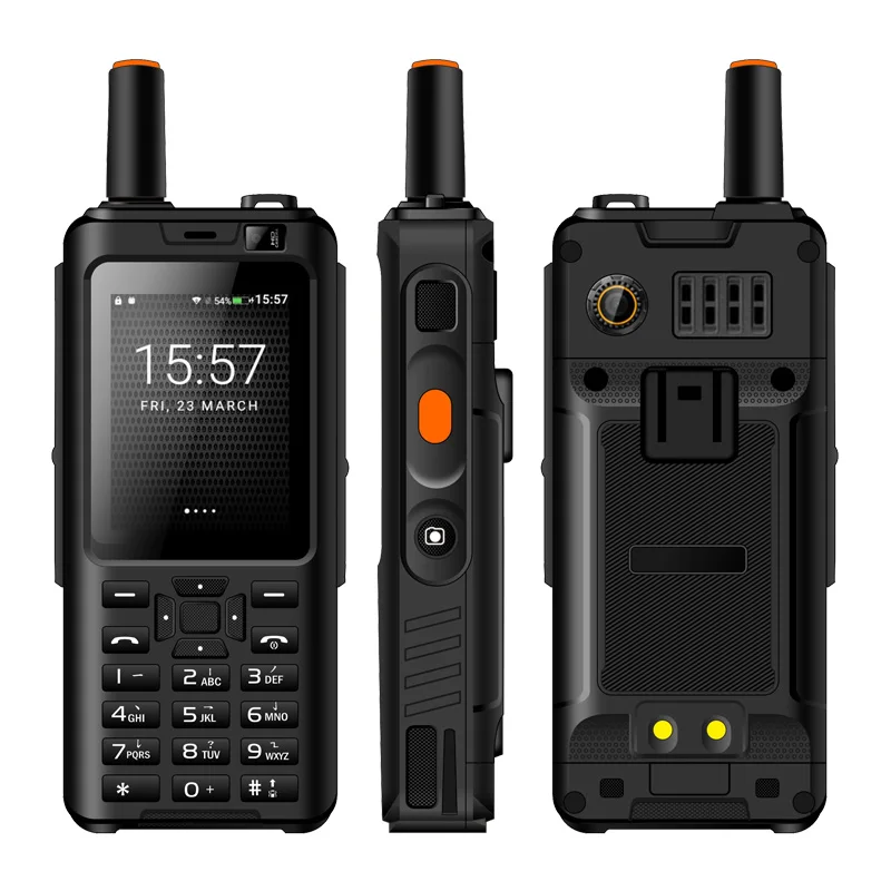 Imagem -02 - Zcelular com Walkie Talkie Telefone Resistente à Água e à Prova de Choque Processador Quad Core Android Mtk6737m