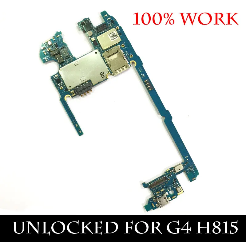 Ymitn unlocked For G4 Boards Mobile Electronic panel Motherboard 32GB For LG G4 H815 International Edition Mainboard With OS 6.0