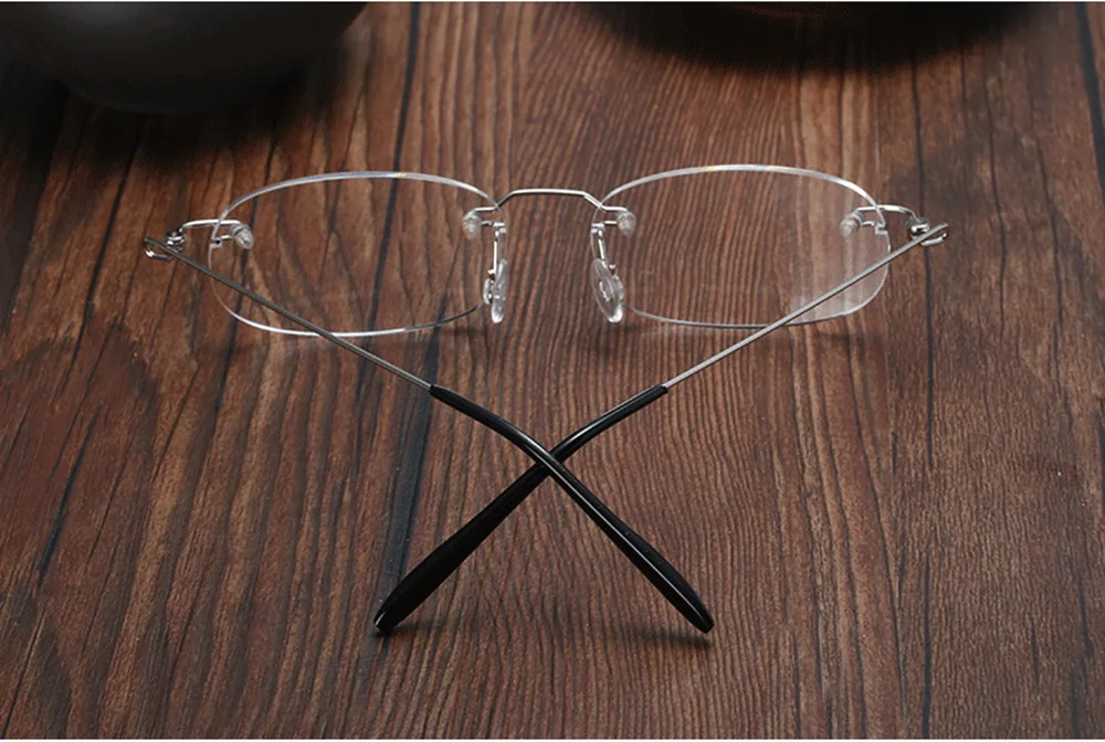 Leesbril Lentes De Lectura Gafas De Lectura Two Pairs! Rimless Light Anti-slip Unisex Reading Glasses+1+1.5+2+2.5+3+3.5+4 928