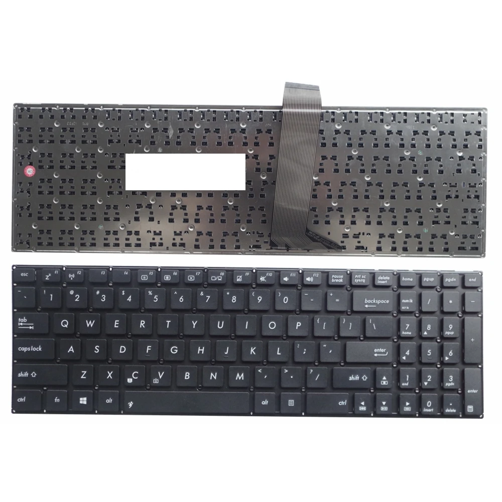 

US For ASUS K56 K56C K56CA A56 K56CB S500 S550C S500CB S56 R505C R510L A550 Y581 X552 Replace laptop keyboard New Black English