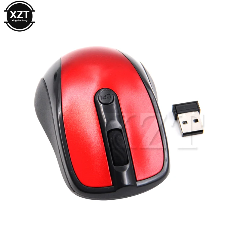 Portable Professional Optical Wireless Mouse 2.4GHz With Mini USB Dongle Gamer Mice For PC Laptop Win7/8/10/XP/Vista