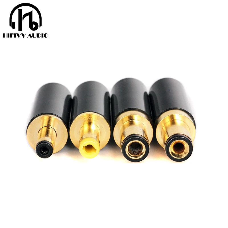 

5.5*2.5mm 5.5x2.1mm Jack Male Plug Adapter With Gold-plating Supply Jacks Socket Connector For Amplifier DC PSU