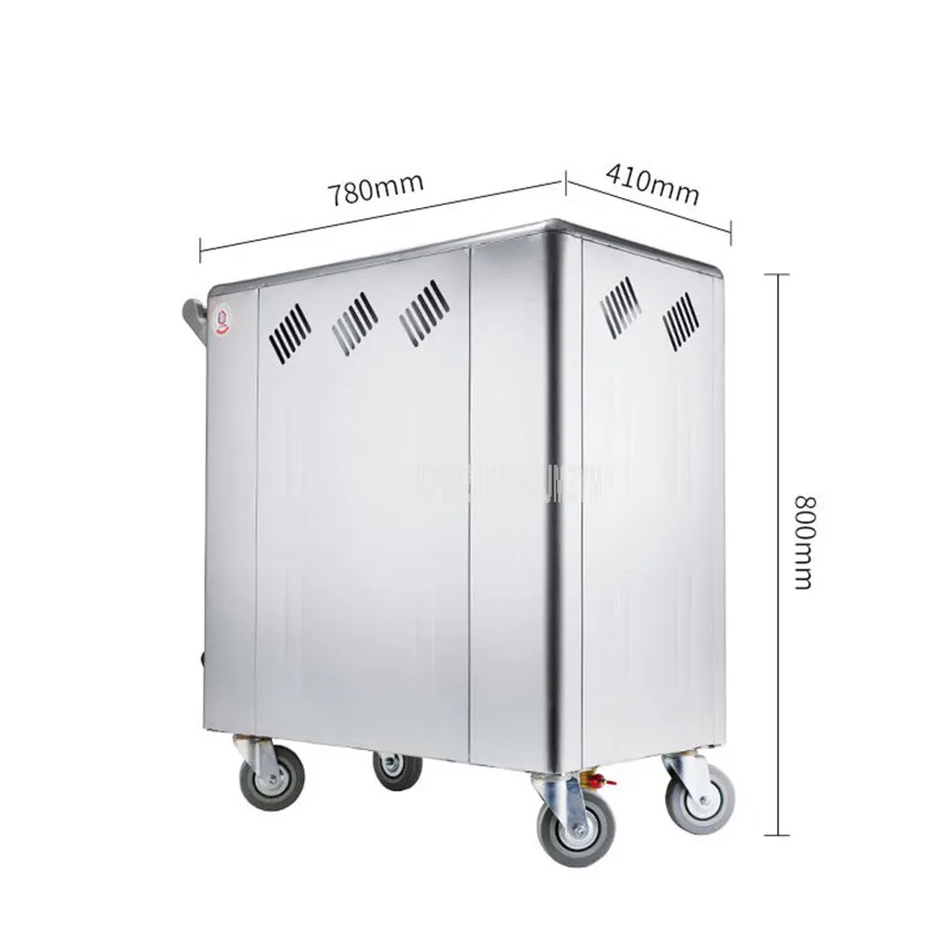 Toalla caliente eléctrica comercial para coche, esterilizador de alta temperatura, vapor, humidificador, armario de desinfección, salón de belleza, baño de pies