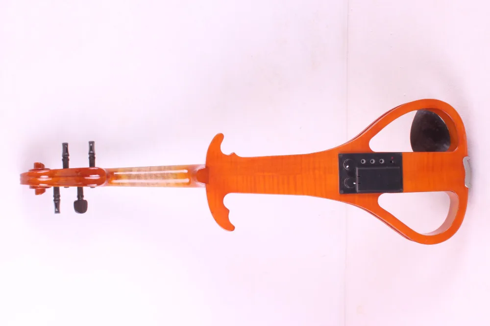 4 string orange    4/4 Electric Violin Silent Pickup Fine tone Solid wood3# the item is the color can choose color