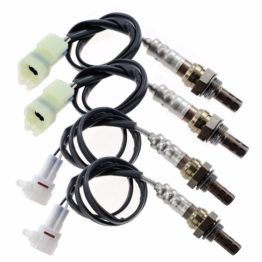 4pcs O2 Oxygen Sensor Upstream & Downstream for 2001 2002 Suzuki XL-7 Grand Vitara 2.7L 234-4084, 234-4222