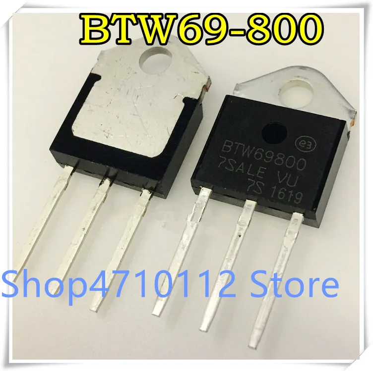 

NEW 10PCS/LOT BTW69-800 BTW69800 BTW69 50A / 800V TO-3P IC