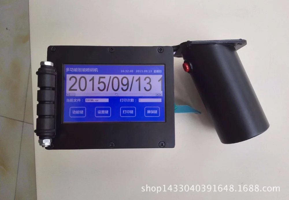 Touch Screen Portatile Automatico Della Stampante A Getto D'inchiostro Data di Produzione Piccola Scatola di Plastica della stampante A Getto D'inchiostro