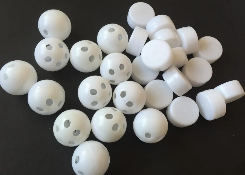 50pcs Mix-and-match Pet dog/ cat Baby Squeakers Rattle Ball Noise Maker Insert Dog Toy 25pcs 22mm+25pcs 24mm