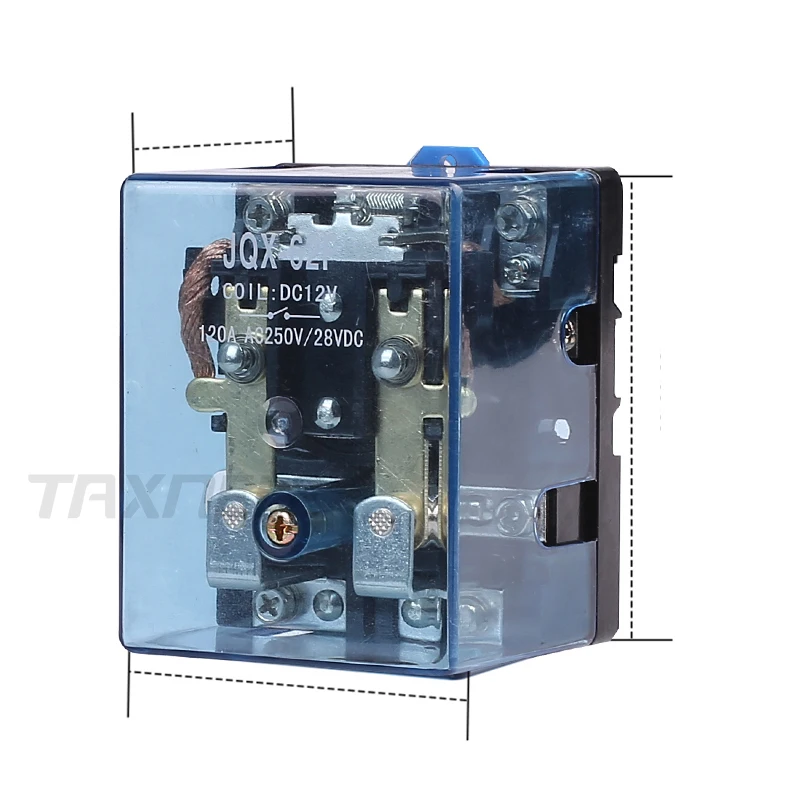 Electric Relay JQX-62F 2Z 120A  High-power relay 12V 24VDC 220VAC Silver contact  PCB Relay