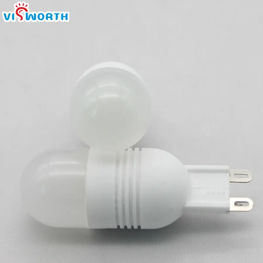 G9 Led Bulb Light 3W 5W 7W Mini Body Ceramic Ac 220V 240V Crystal Lamp Warm Cold White Replace Halogen Chandelier Light